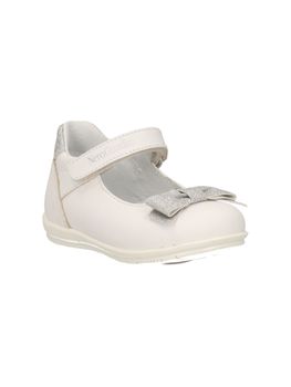 Scarpa bebè Nero Giardini E422611F da bambina bianca.