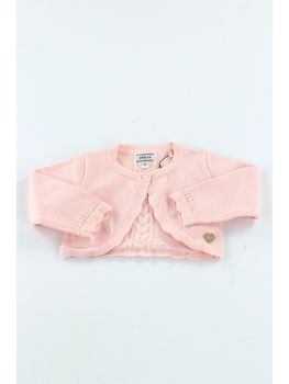 Cardigan Guess A5RR01 Z3KV0 da neonata pink.