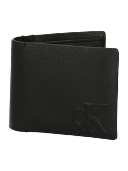 Portafoglio Calvin Klein K50K513008 BEH da uomo nero.