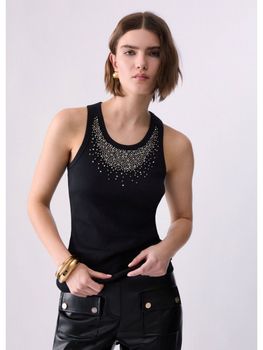 Canotta Liu Jo WF6408J4822 da donna black stone.