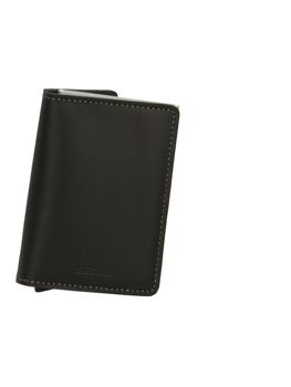 Portacarte Secrid unisex nero.