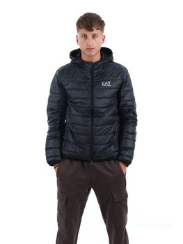 Piumino EA7 8NPB24 PNGPZ da uomo nero.