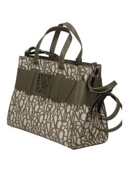 Borsa Armani Exchange 942689 3F742 da donna beige+verde.