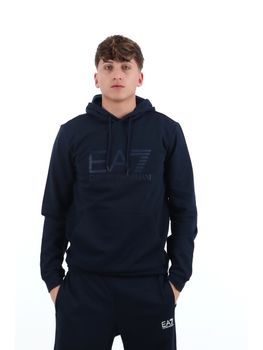 Felpa EA7 7M001413 AF22266 da uomo blu.