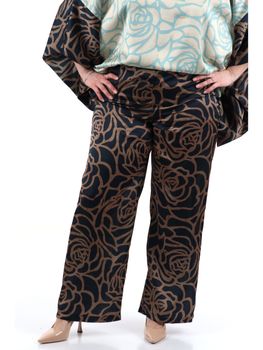 Pantalone Lizalù F580XBFGOLI da donna fantasia.