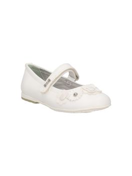 Ballerina Asso AG-17081 da bambina bianco+argento.