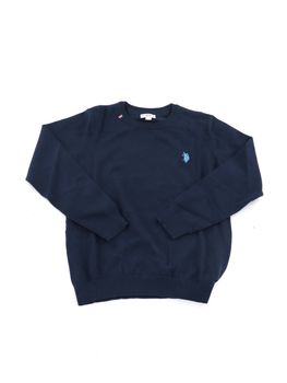 Maglia U.S Polo 44573 0002186 da bambino navy.