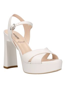 Scarpa con tacco Nero Giardini E410211D da donna bianca.