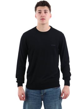 Maglione Guess M6YR07 Z0912 da uomo nero.