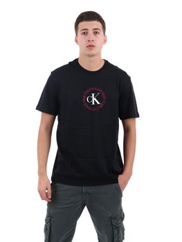 T-shirt Calvin Klein LV14RE816G da uomo nera.