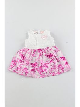 Abito Guess A5GK10 WH710 da bambina bianco.