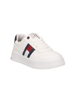 Sneakers Tommy Hilfiger T3X9-33859 da bambino bianco+blu.