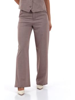 Pantalone I AM 95108 da donna nocciola.