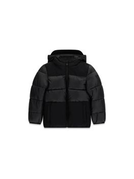 Piumino Guess L6BL03 W3945 da bambino nero.