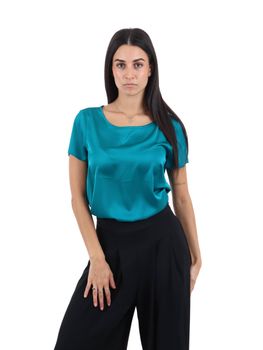 Blusa Rinascimento CFC0130216003 da donna blu.