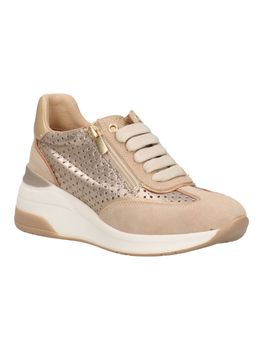 Sneakers Melluso K56231 da donna platino.