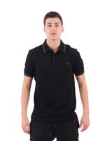 polo fred perry m3600 y43 da uomo nera.