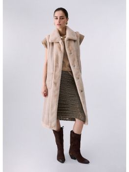 Gilet Liu Jo 2F6050T0300 da donna burro.