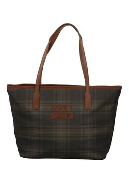 Borsa MC2 Saint Barth CBMID003 da donna tartan.