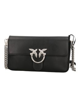 Borsa Pinko Love One Slouchy classic 107925 A2JG da donna nera+silver.