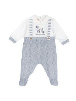 Tutina Chicco 101132 da neonato azzurra.