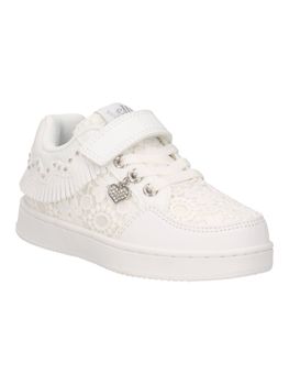 Sneakers Lelli Kelly LKAA8059 FRANGETTA MIX da bambina bianca.