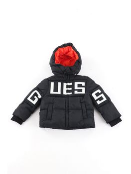 Piumino Guess N4BL04 WB240 da bambino nero.