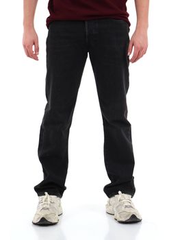 Jeans Levi's 00501 da uomo nero.