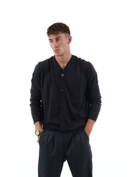 Cardigan Armani Exchange XM003568 AF28778 da uomo licorice.