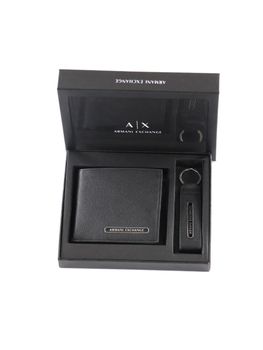 Set Armani Exchange XM001275 AF12702 da uomo nero.