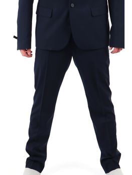Pantalone Daniele Alessandrini P4262N9604 123 da uomo blu.