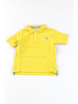Polo U.S.Polo ASSN.597001 0147 da bambino gialla.