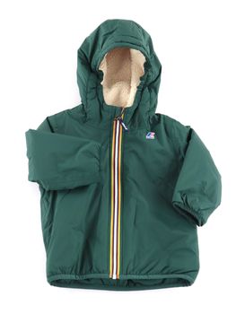 Giubbino K-Way K7142RW da bambino verde.