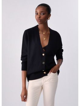 Cardigan Liu Jo WF6417MS009 da dnna nero.