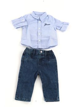 Set Guess I6RG03 W9CL0 da bambino celeste.