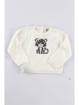 Maglione Liu Jo HF6027MA07E da bambina snow.