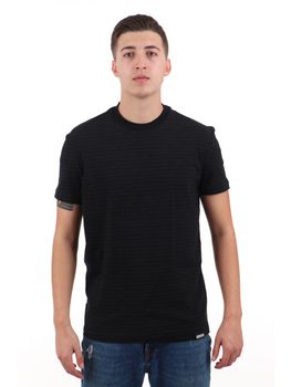 T-shirt Dsquared2 D9M205510 da uomo nera.
