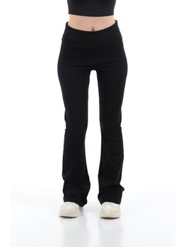 Leggins EA7 7W000460 AF12484 da donna nero.