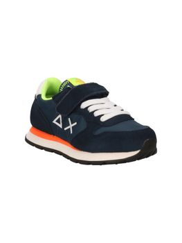 Sneaker Sun68 TOM FLUO da bambino navy.