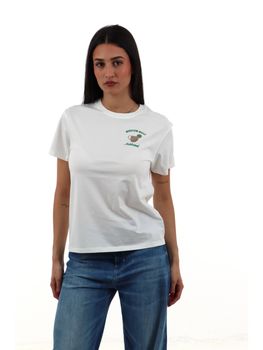 T-shirt Mc2 Saint Barth EMI0001 08576L da donna bianca.