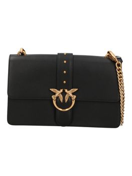 Borsa Pinko Love One classic 107621 A0F1 da donna nera+oro.