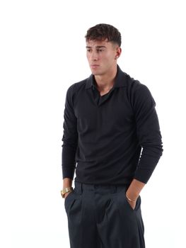 Polo Armani Exchange XM003569 AF28778 da uomo licorice.