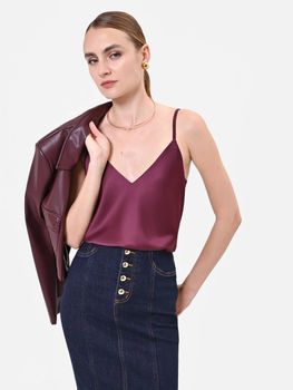 Top Rinascimento CFC0130077003 da donna bordeaux.