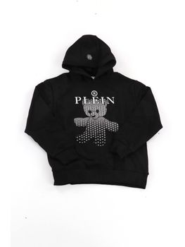 Felpa Philipp Plein F6PHJBHS145 da ragazzo nera.