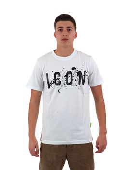 T-shirt Icon ICUS2S5T017 da uomo bianca.