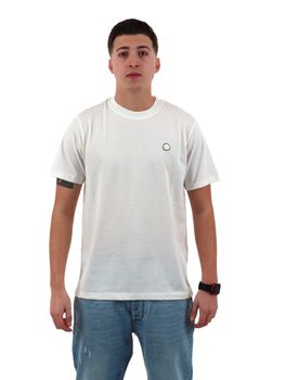 T-shirt Daniele Alessandrini DUTC0028 JCO0480 da uomo bianca.