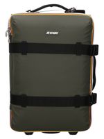trolley k-way k2127iw unisex verde+nero.