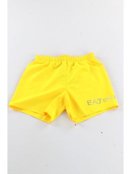 Costume EA7 7B000109 13049 da bambino giallo e silver.