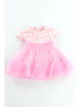 Vestito Guess A6RK02 K6YW0 da bambina cipria.