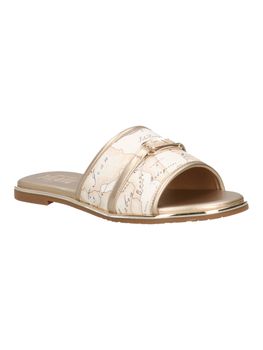 Ciabatta Alviero Martini 2450 0371 da bambina latte+platino.